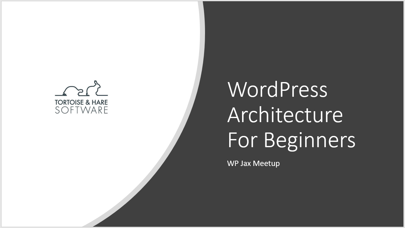 WordPress Architecture For Beginners