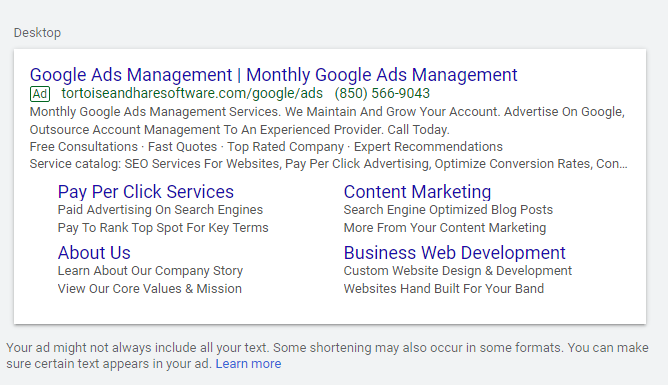 occupy more SERP real esate