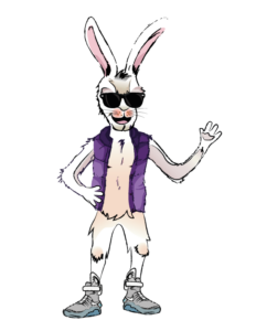 Dash, The Hare. Brand Character for Tortoise and Hare Software