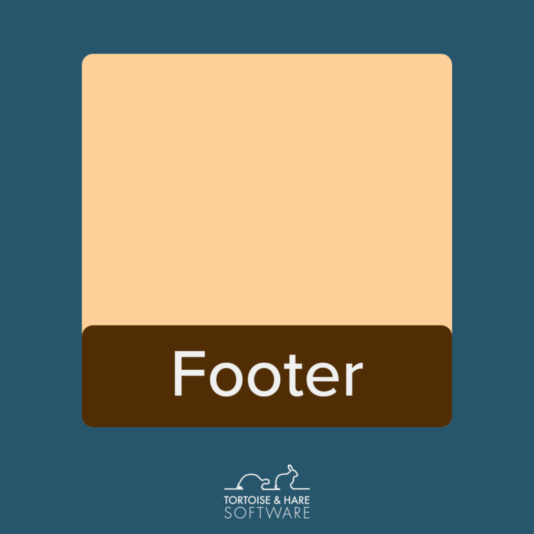 wordpress website footer location