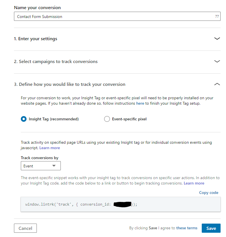 LinkedIn Ads Rolls Out New JavaScript Event Based Conversion Tracking