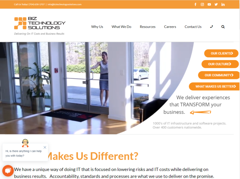 website not optimized for lead generation