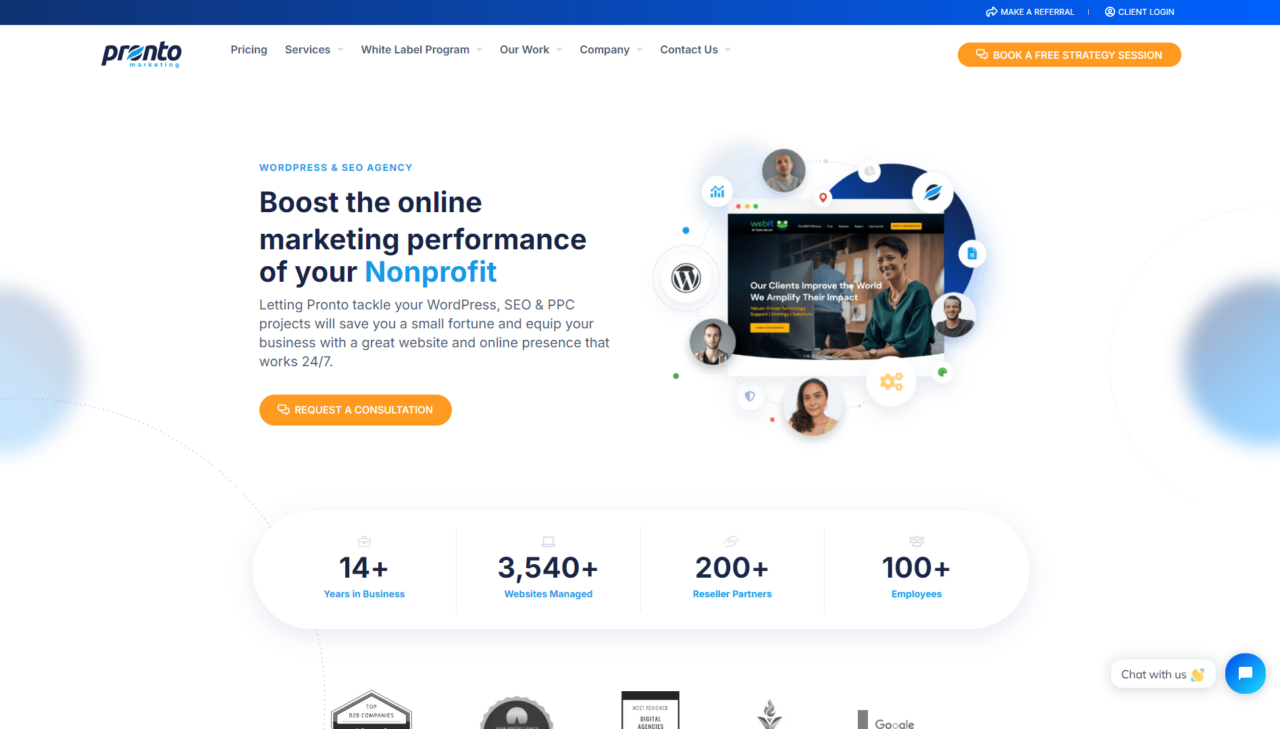 msp website agency homepage