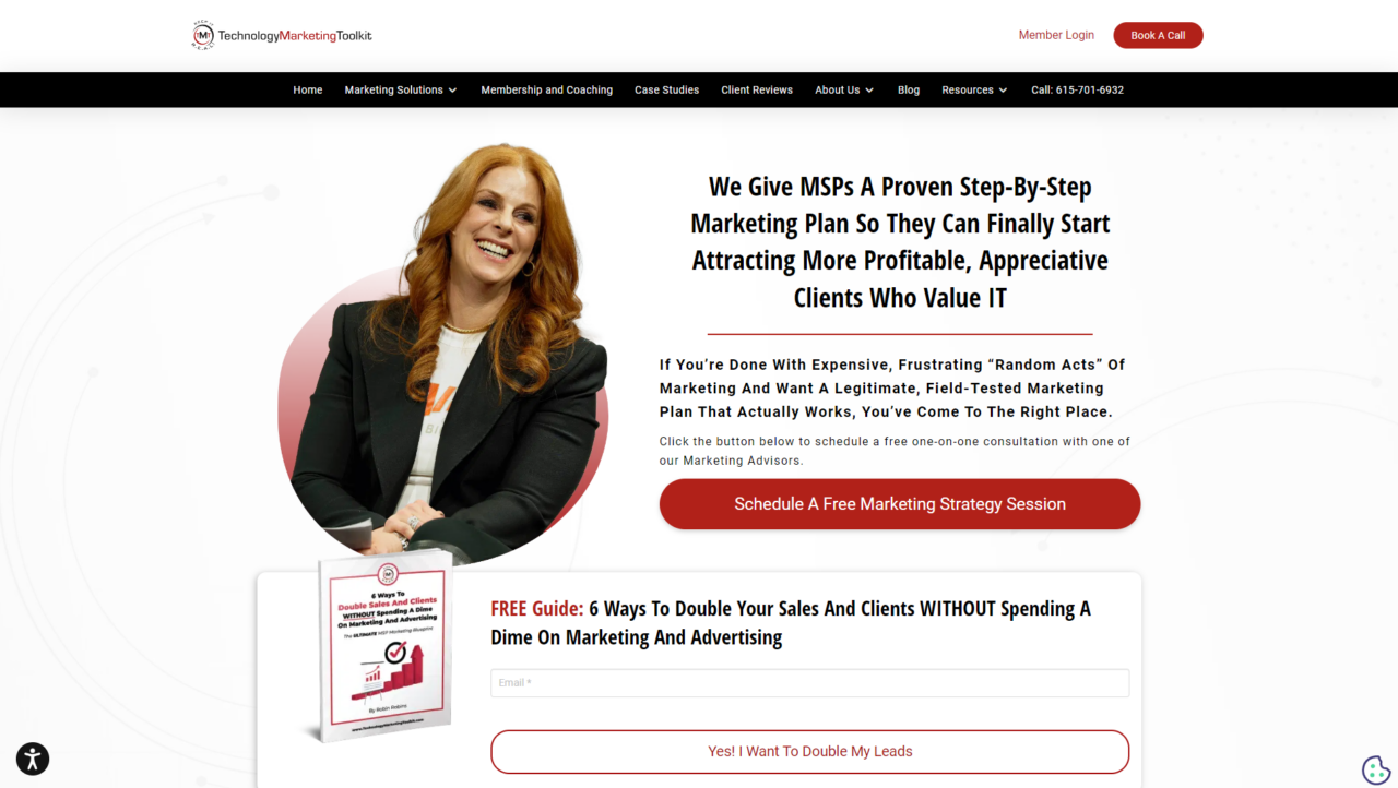 one of the oldest msp marketing agencies homepage
