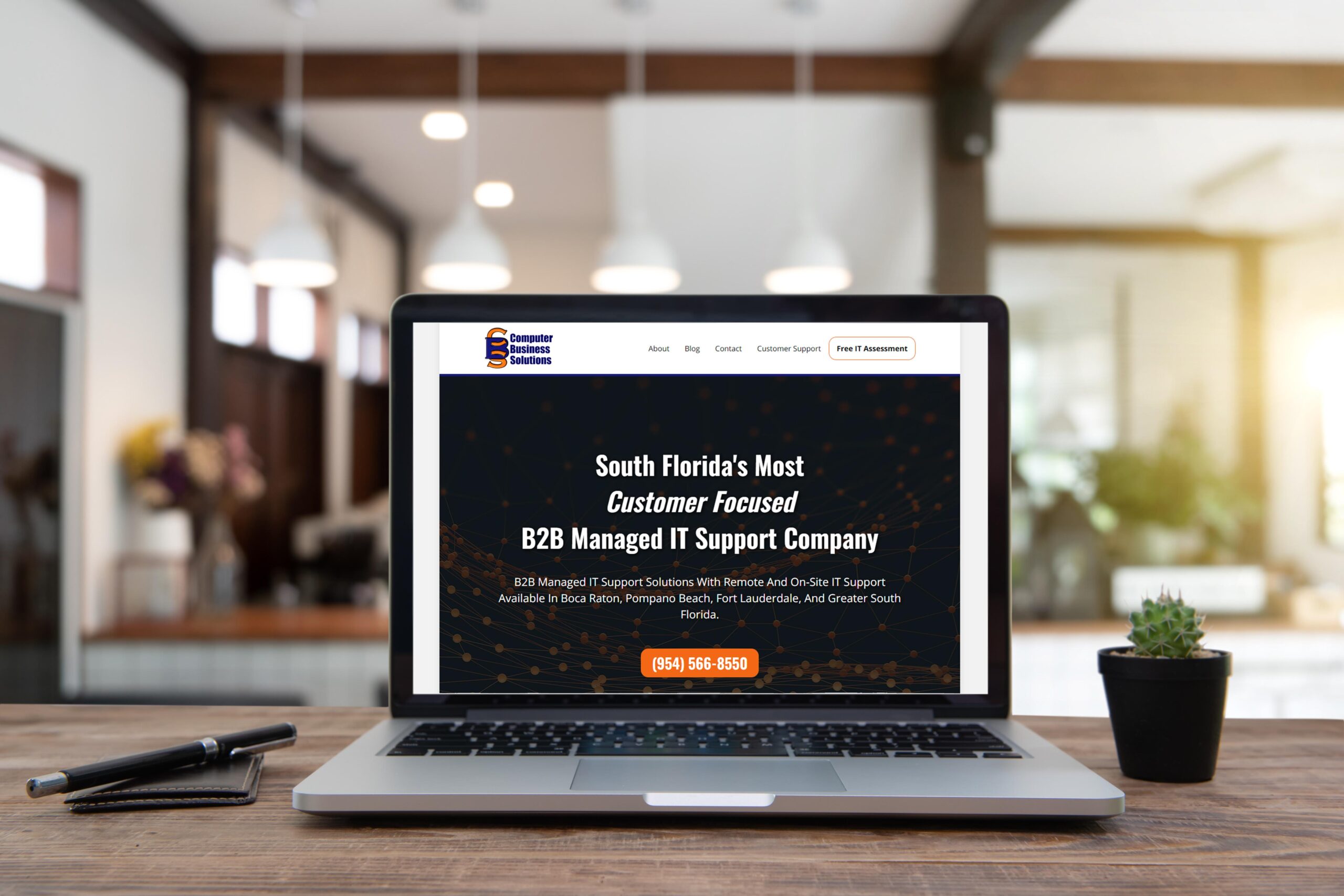 TNHS Helps South Florida MSP Launch Marketing Website