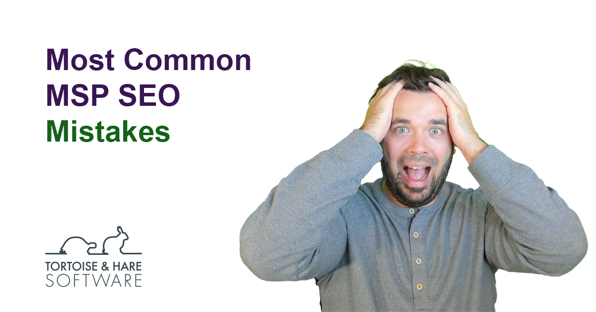 common msp seo mistakes