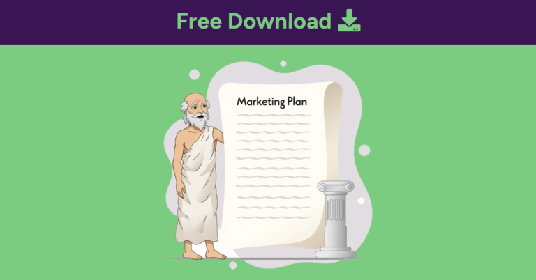 free quarterly marketing plan for msps graphic
