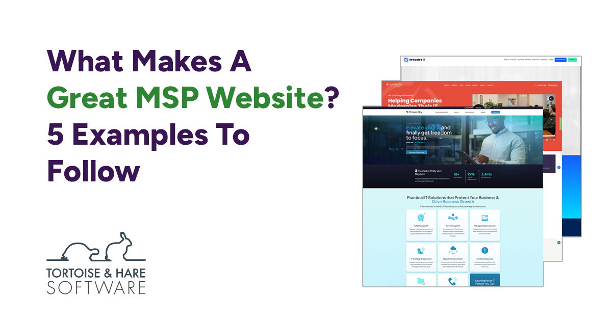 What Makes a Great MSP Website? 5 Examples You Should Follow