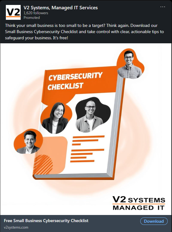 lead generation ad for an msp