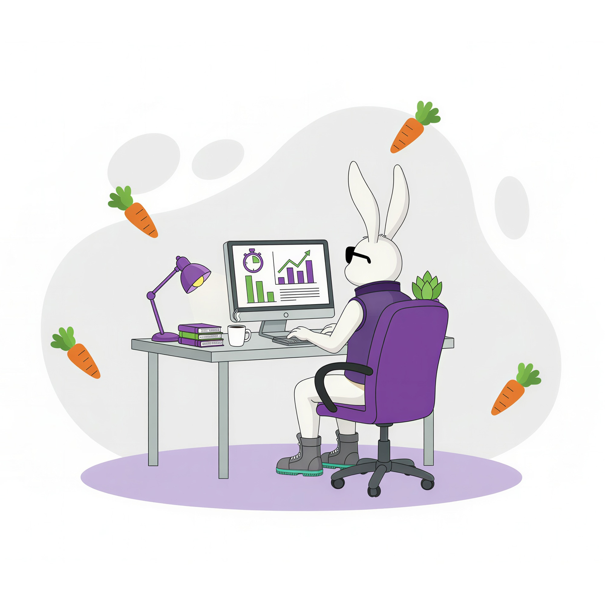 highly engaged website visitors sitting at a computer browsing a website