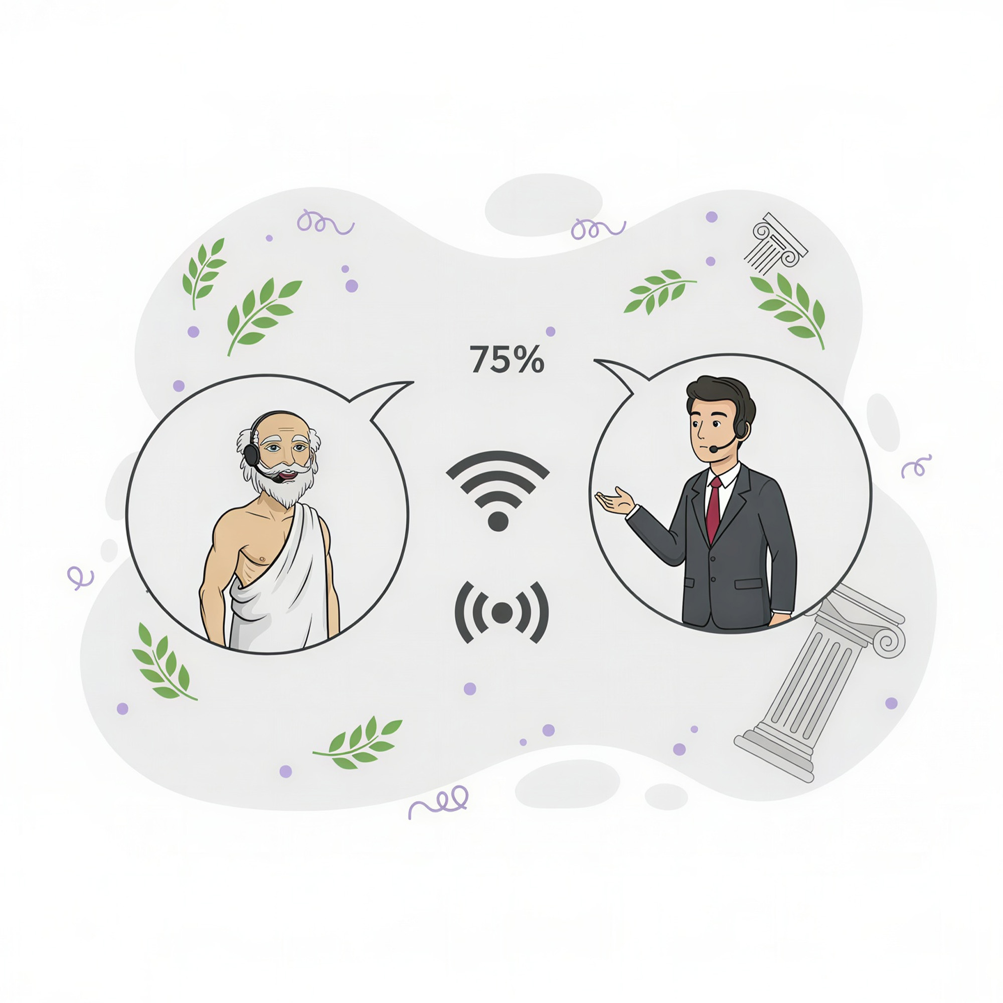 senior conversion rate expert talking with a client on a call