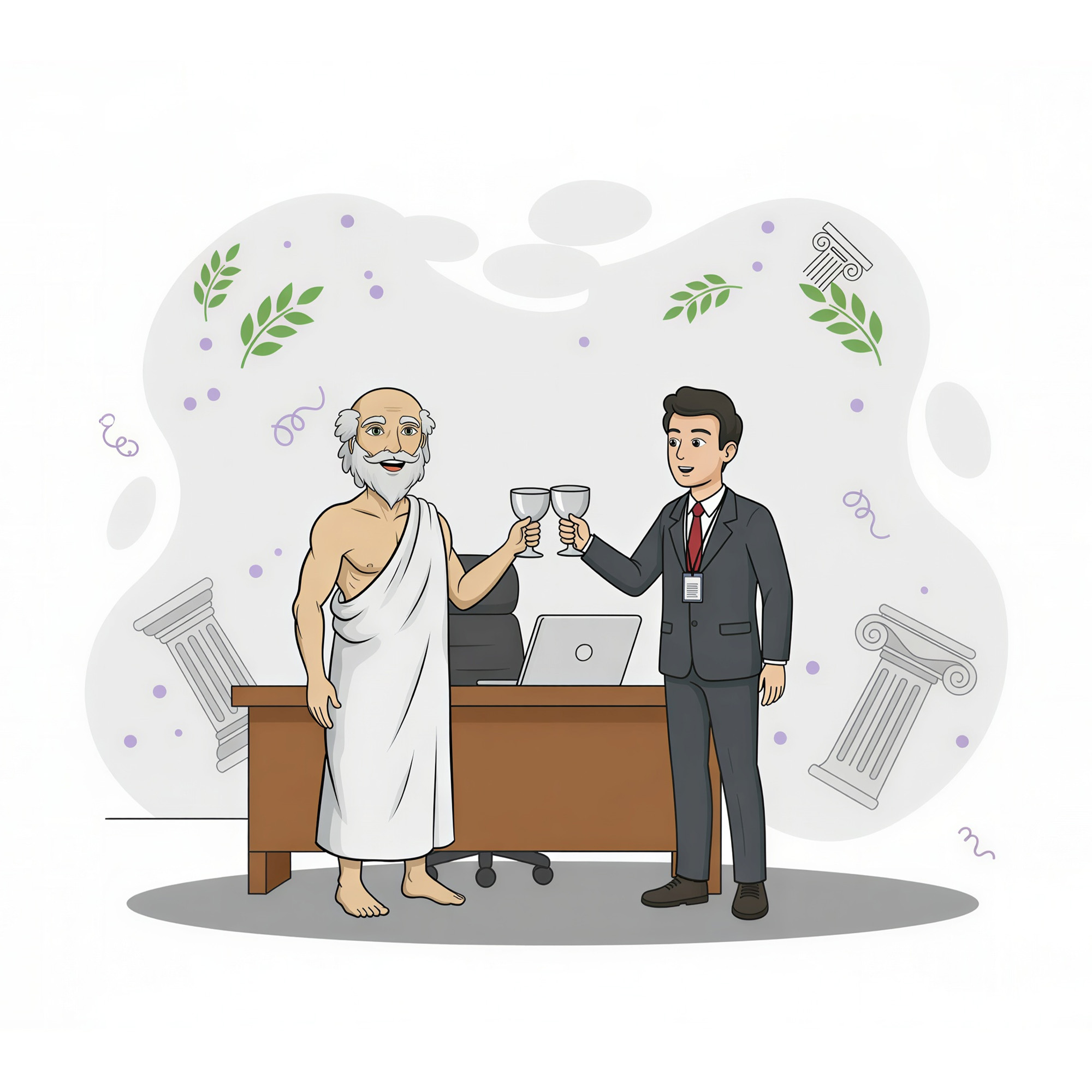 two people toasting their new conversion rate optimization imitative